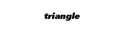 Triangle logo